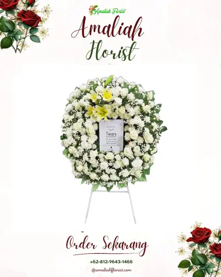 Krans Bunga Duka Cipinang Besar Selatan